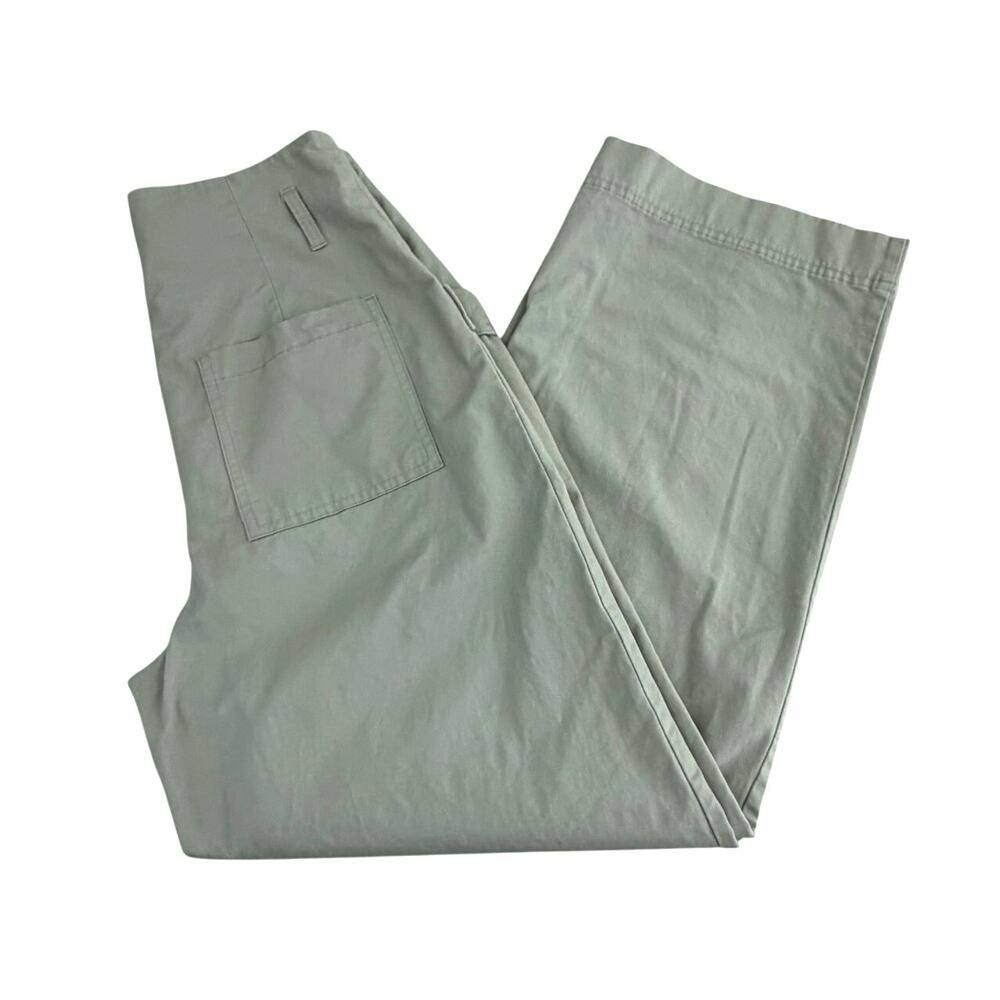 NWOT A New Day light sage green wide leg cargo pants size 10